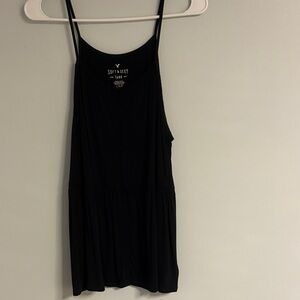 Aerie Black Soft & Sexy Tank Top